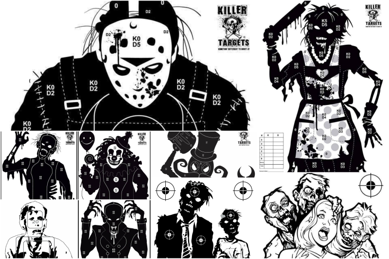 Killer Targets &laquo;Shoot Somethin Different&raquo; - Интересные мишени для стрельбы